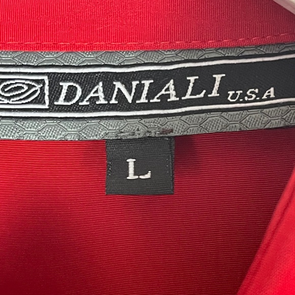 Vintage Red Rhinestone Western Blouse Size… - Picture 8 of 9